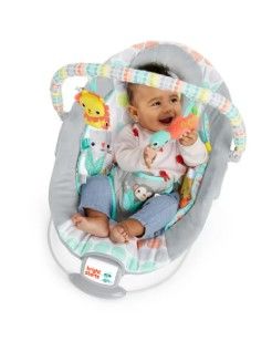 Photo 1 of Bright Starts Whimsical Wild Comfy Baby Bouncer Seat with Soothing Vibration
