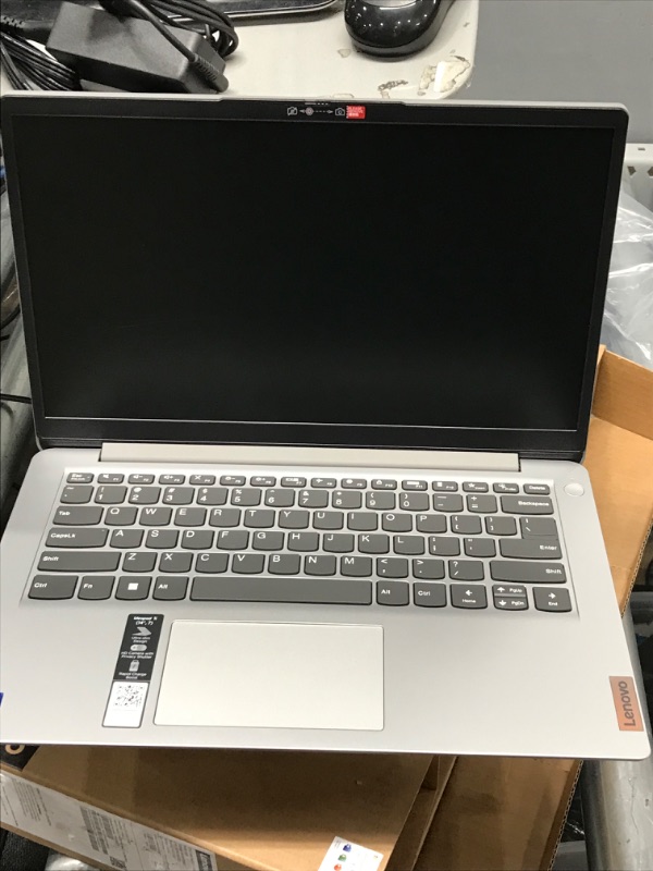 Photo 13 of Lenovo IdeaPad 1i 14.0" HD Laptop - Intel Celeron N4020, 4GB RAM, 64GB eMMC, Windows 11 S Mode - Cloud Grey (82V6S00000)