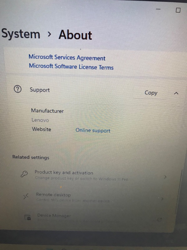 Photo 42 of Lenovo IdeaPad 1i 14.0" HD Laptop - Intel Celeron N4020, 4GB RAM, 64GB eMMC, Windows 11 S Mode - Cloud Grey (82V6S00000)