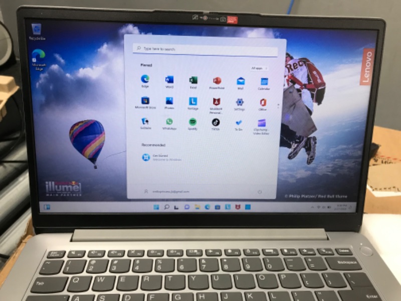 Photo 33 of Lenovo IdeaPad 1i 14.0" HD Laptop - Intel Celeron N4020, 4GB RAM, 64GB eMMC, Windows 11 S Mode - Cloud Grey (82V6S00000)