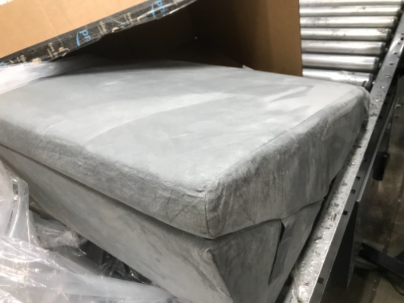 Photo 1 of Bed Wedge Pillow - Adjustable 9&12 Inch Folding Memory Foam Incline Cushion System for Legs and Back Support Pillow - Acid Reflux, Anti Snoring, Heartburn, Reading – Machine Washable Grey