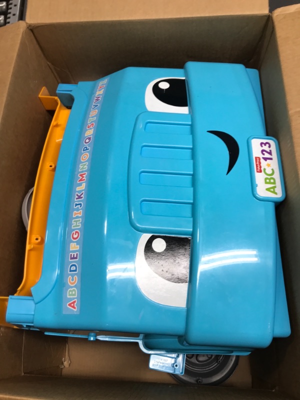 Photo 2 of *Missing Accessories & Instructions/Unknown Missing Hardware*Fisher-Price Laugh & Learn Servin' Up Fun Food Truck, interactive play center with Smart Stages learning content for toddlers ages 18 months and up
