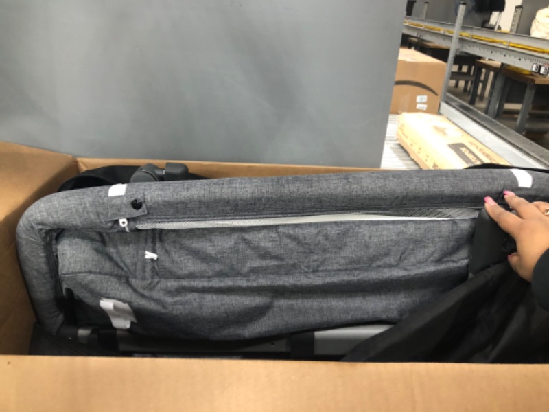 Photo 1 of Baby Delight Beside Me Dreamer Bassinet | Bedside Sleeper | 6-Position Height Adjustment | Charcoal Tweed
