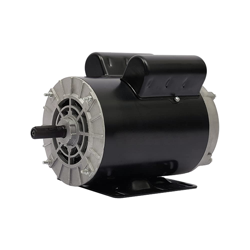 Photo 1 of 5 HP SPL 3450 RPM P56 Frame Air Compressor 60 Hz Electric Motor 208-230 Volts Century Motor Single Phase# B385
