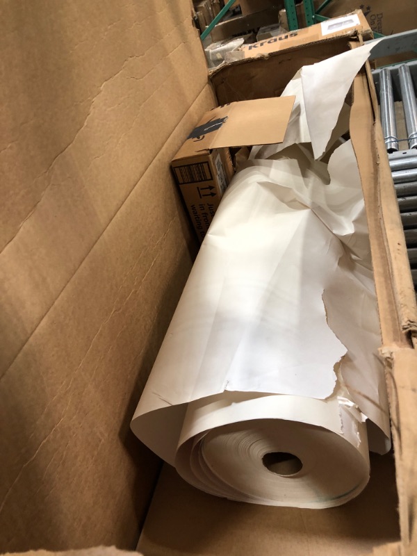 Photo 2 of School Smart Paper Roll - 50 pound - 36 inch x 1000 feet - White