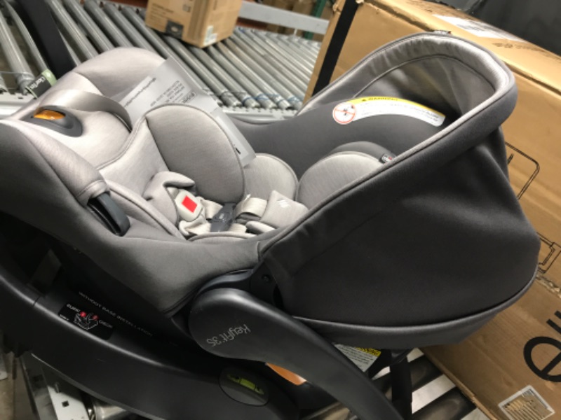 Photo 5 of Chicco KeyFit 35 ClearTex Infant Car Seat - Cove | Grey With ClearTex® No Chemicals Cove/Grey