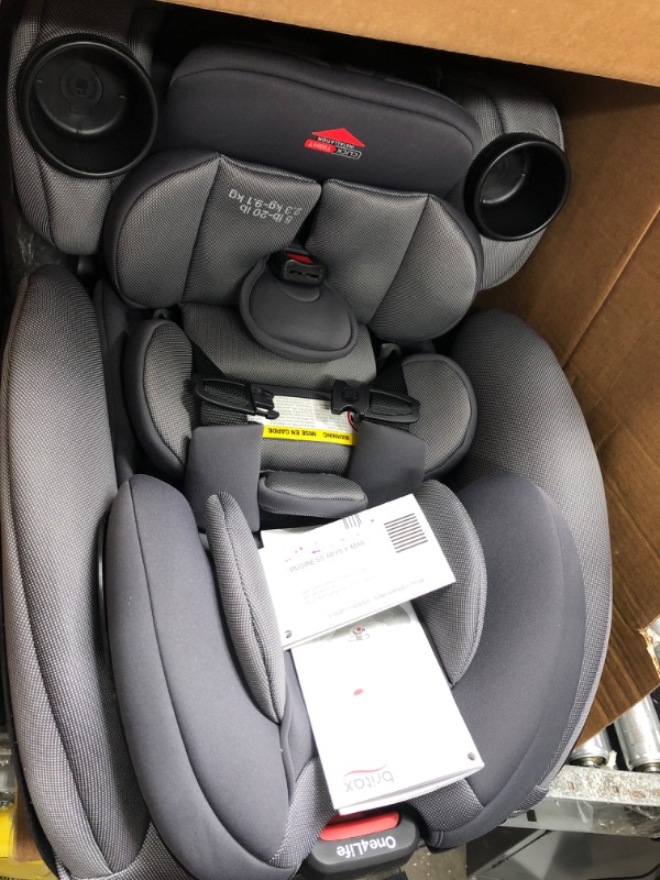 Photo 3 of Britax One4Life ClickTight All-in-One Car Seat – 10 Years of Use – Infant, Convertible, Booster – 5 to 120 pounds - SafeWash Fabric, Drift Drift [New Version]