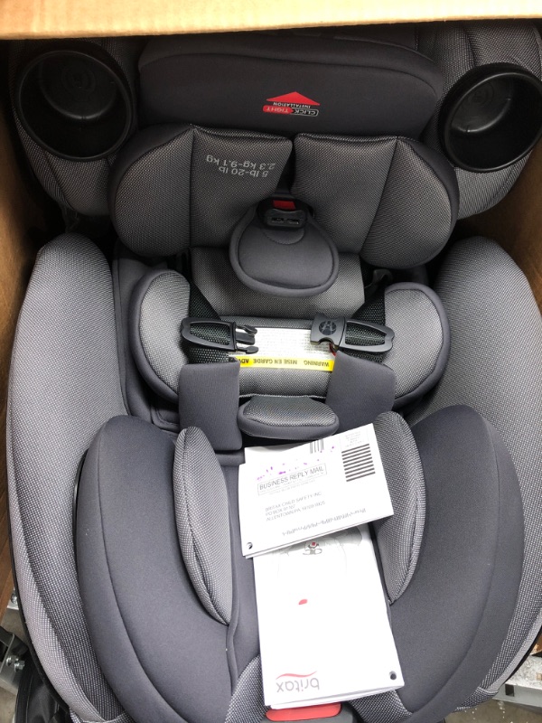 Photo 2 of Britax One4Life ClickTight All-in-One Car Seat – 10 Years of Use – Infant, Convertible, Booster – 5 to 120 pounds - SafeWash Fabric, Drift Drift [New Version]