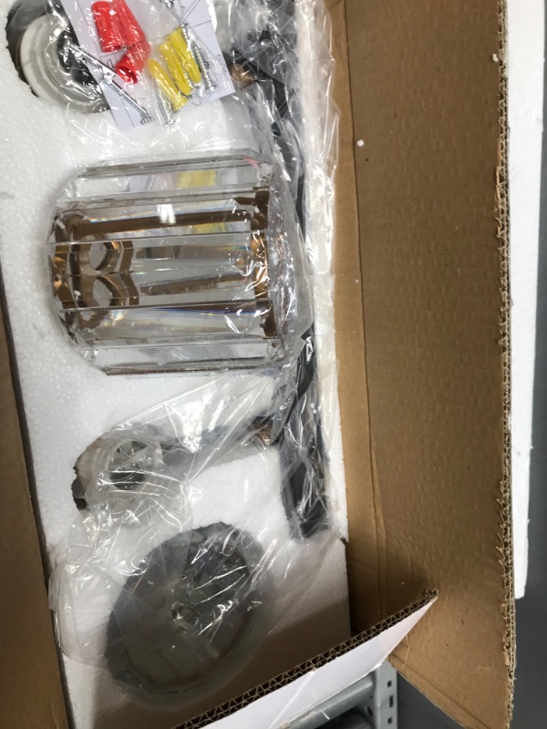 Photo 1 of Ralbay Modern Black Bathroom Vanity Lights 3-Lights Modern Crystal Vanity Lighting Fixtures Modern Crystal Vanity Lights for Bathroom Round-Black+Gold 3-light