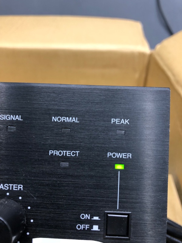 Photo 5 of **PARTS ONLY**NOT COMPLETE**
TOA M-900MK2 M5lar 8-Channel Mixer/Pre-Amplifier For Paging, Background/Foreground Music Distribution and Music/Messaging-on-hold; Individual Channel a4aster Volume Controls