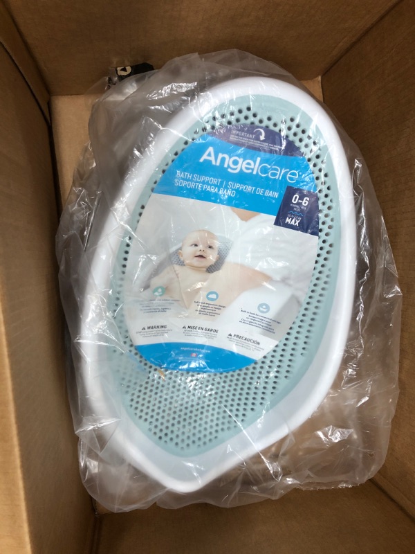 Photo 2 of Angelcare Baby Bath Support (Aqua) | Ideal for Babies Less than 6 Months Old