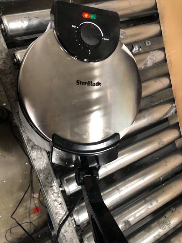 Photo 2 of 10inch Roti Maker by StarBlue with FREE Roti Warmer - The automatic Stainless Steel Non-Stick Electric machine to make Indian style Chapati, Tortilla, Roti AC 110V 50/60Hz 1200W