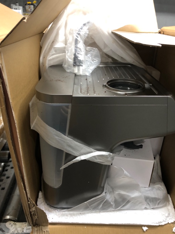 Photo 4 of COSIKIE Espresso Machine, Expresso Machines with Grinder, Cappuccino Machine, Stainless steel 20 Bar Espresso Coffee Maker, Professional Home Barista Espresso Maker With Steamer and 95 oz Water Tank