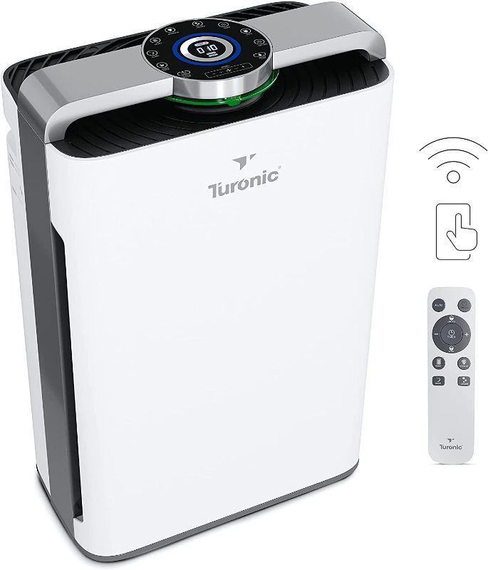 Photo 1 of Turonic PH950 - Hepa Air Purifiers for Home w/ Humidifier, Large Room Air Cleaner up to 2500 Sq Ft, 8-Stage Purification w/ True Hepa 13 Filter, UV-A Light...
