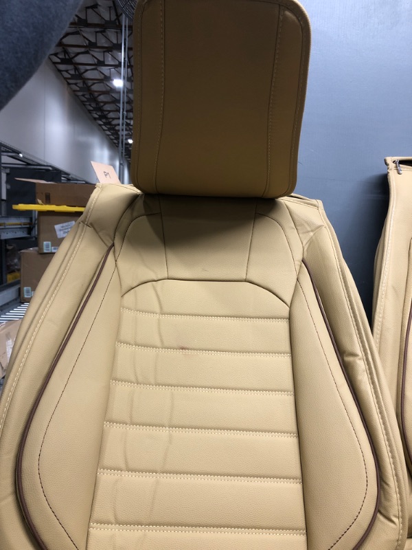 Photo 2 of 20k UNKNOWN MODEL- vehicle seat cover- beige