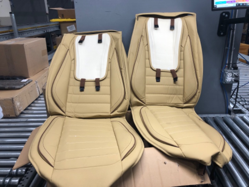 Photo 1 of 20k UNKNOWN MODEL- vehicle seat cover- beige