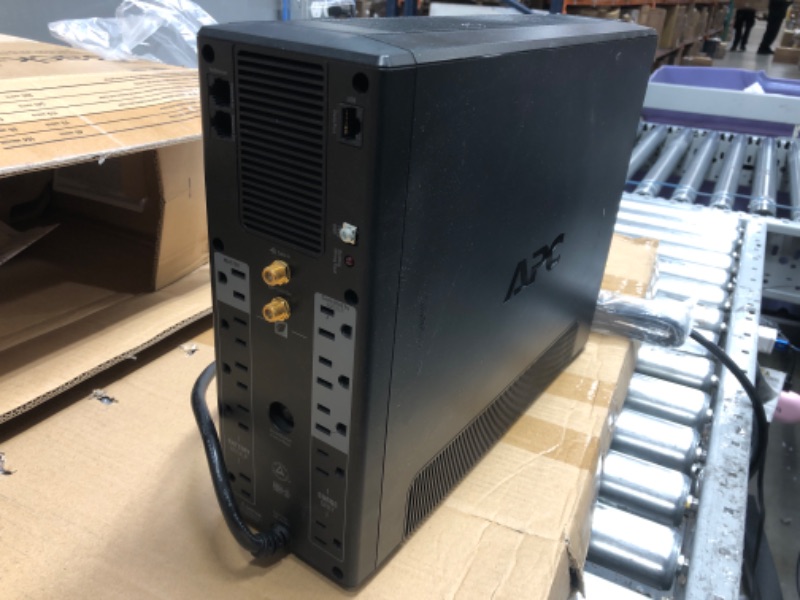 Photo 5 of APC UPS 1500VA UPS Battery Backup & Surge Protector BX1500M Backup Battery Power Supply AVR Dataline Protection
