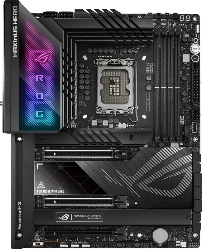 Photo 1 of Asus ROG Maximus Z790 Hero (LGA 1700) DDR5 ATX Motherboard
