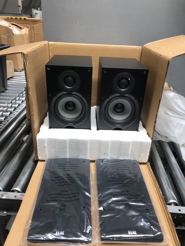 Photo 2 of ELAC Debut 2.0 OW4.2 On-Wall Speakers, Black (Pair)
