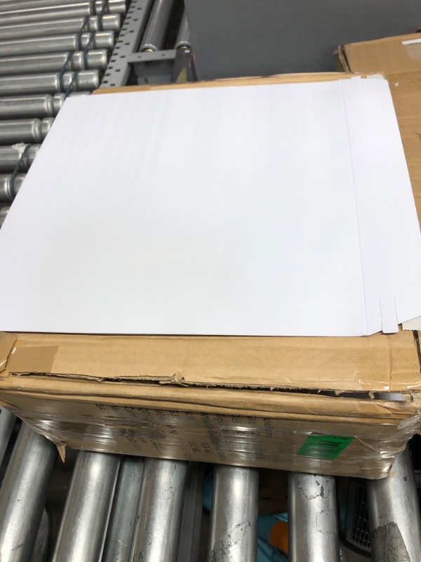 Photo 2 of White Rigid Mailing Envelopes, Stay Flat Mailers (12.5 x 12.5 Inches, 100 Pack)