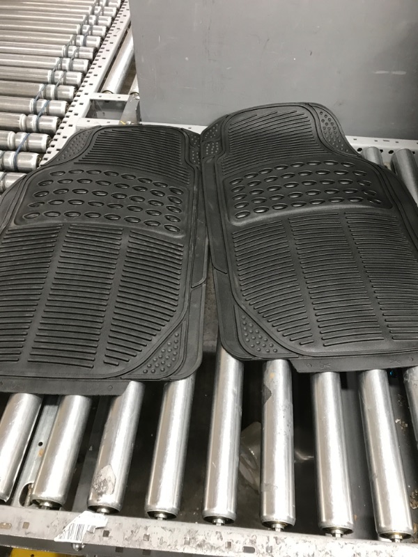 Photo 3 of BDK Contour Liners - Original Heavy Duty Rubber Floor Mats for Car SUV Truck & Van - All Weather Protection (Original)