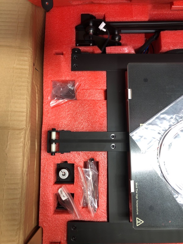 Photo 6 of LGT Longer LK5 Pro 3D Printer Upgraded with Dual Blower Kit, Large Print Size 11.8"x11.8"x15.7"(300x300x400mm), Open Source, Removable Lattice Glass Platform, Diagonal Rod and Resume Printing, DIY