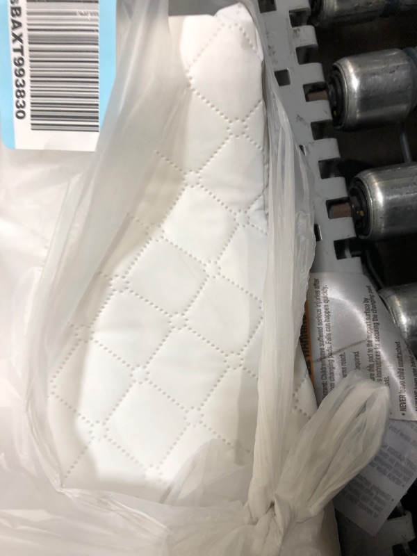 Photo 1 of Delta Children Crib and Changer Changing Pad and Cover, White