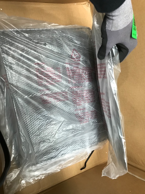 Photo 1 of Galanz 6-Slice Toaster Oven with Digital Touch Control Panel & 30% Faster Cooking, Quartz Heating Element, TotalFry 360 Air Fry Technology, 12 Presets, 1.1 Cu Ft, 32L, Stainless Steel 32L Touchscreen+Knob