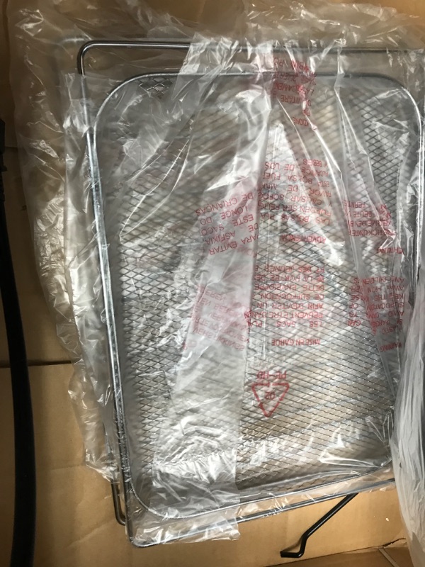 Photo 1 of Galanz 6-Slice Toaster Oven with Digital Touch Control Panel & 30% Faster Cooking, Quartz Heating Element, TotalFry 360 Air Fry Technology, 12 Presets, 1.1 Cu Ft, 32L, Stainless Steel 32L Touchscreen+Knob