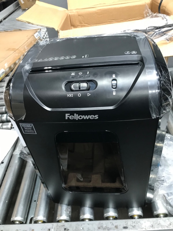 Photo 2 of PARTS ONLY ** *Fellowes 12C15 12 Sheet Cross-Cut Paper Shredder for Home and Office with Safety Lock 12 Sheet Paper ShredderLPNPMAR2393301
