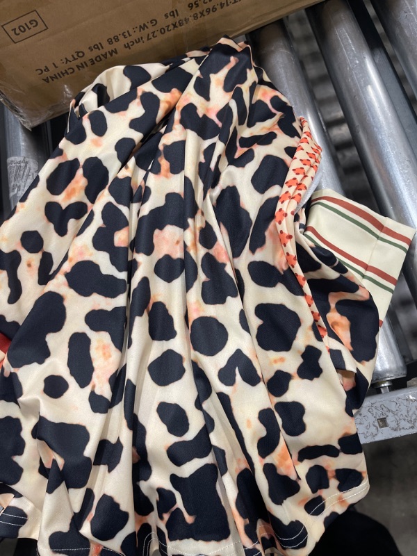 Photo 1 of Long Duster Cardigans for Women Lightweight Open Front Kimonos Jacket African Print Dresses