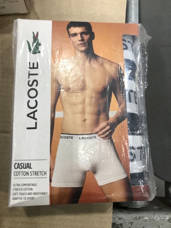 Photo 1 of LACOSTE MEN'S BOXER BRIEF COLORS MAY VARIE SIZE LARGE 