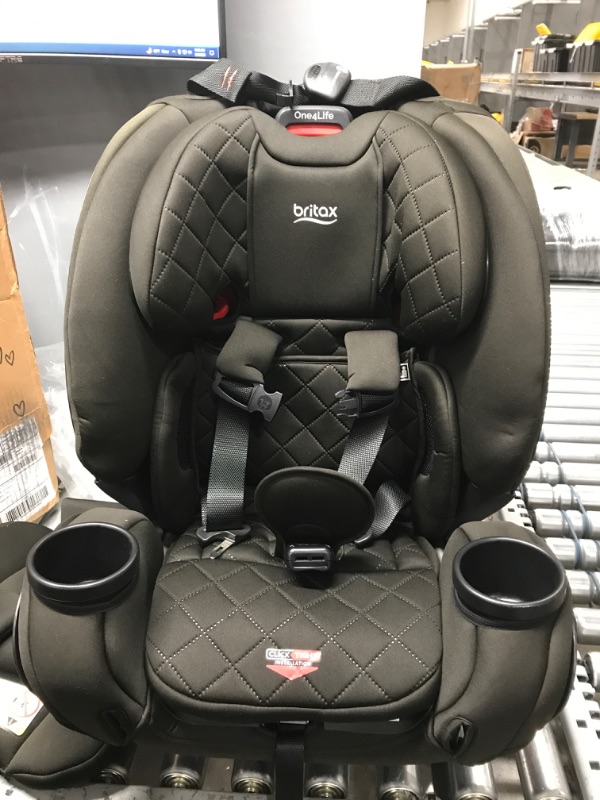 Photo 2 of Britax One4Life ClickTight All-in-One Car Seat, Black Diamond