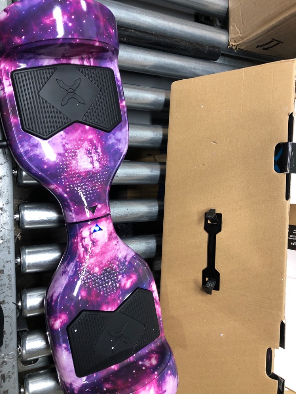 Photo 3 of ***TESTED/ TURNS ON*** Hover-1 Helix Electric Hoverboard | 7MPH Top Speed, 4 Mile Range, 6HR Full-Charge, Built-in Bluetooth Speaker, Rider Modes: Beginner to Expert Hoverboard Galaxy