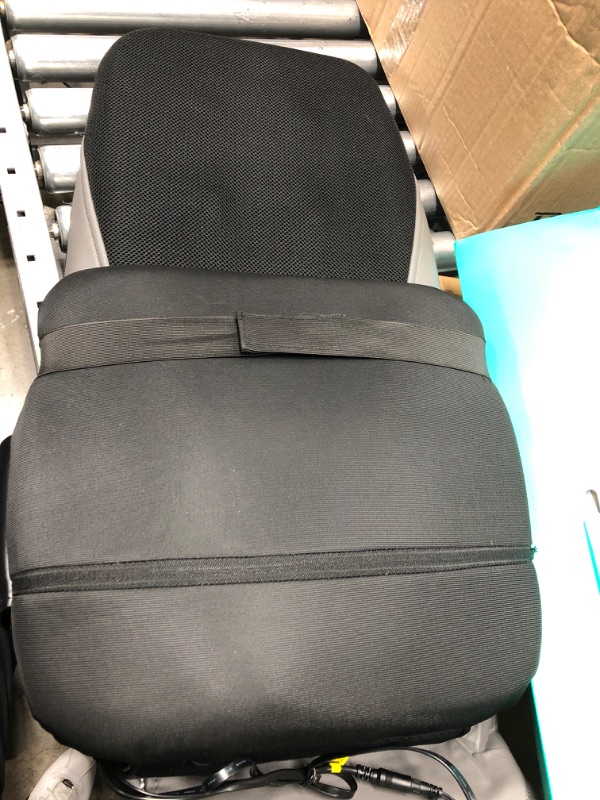 Photo 2 of **TESTED/ TURNS ON**** Nekteck Shiatsu Neck & Back Massager with Heat, Deep Tissue Kneading Massage Chair Pad for Back, Waist, Thighs Pain Relief, Electric Massage Seat Cushion for Home & Office Use