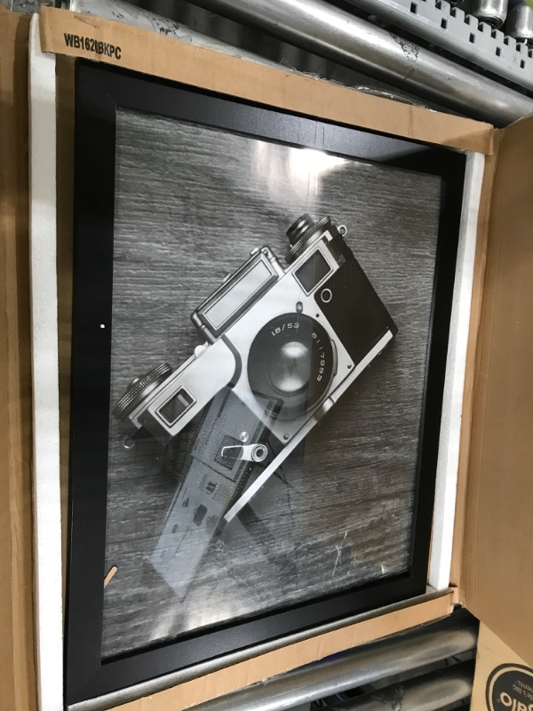 Photo 1 of Americanflat 16x20 inch Black Poster Frame | Polished Plexiglass. Hanging Hardware Included!