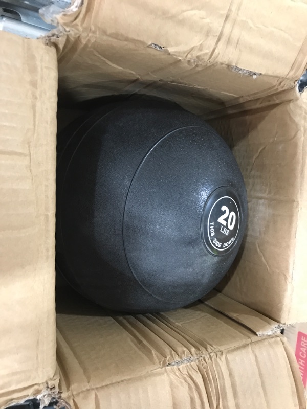 Photo 2 of 20lb JFIT Dead Weight Slam Ball for Strength and Conditioning WODs, Plyometric and Core Training, and Cardio Workouts
