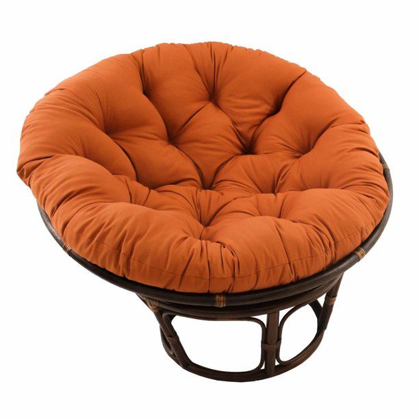 Photo 1 of cushion only-Blazing Needles Twill Solid Papasan Cushion
