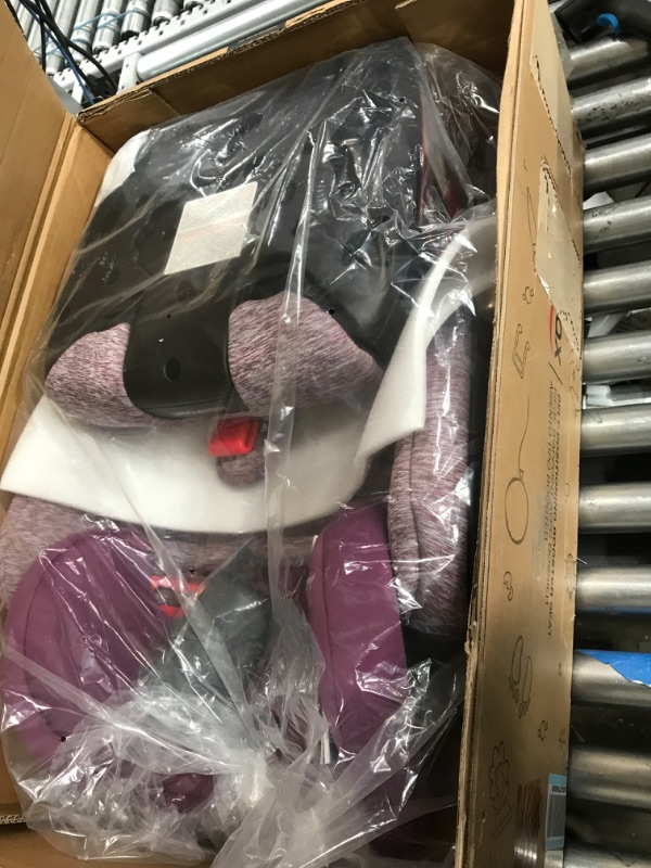 Photo 2 of Britax Highpoint Backless Belt-Positioning Booster Seat, SafeWash Purple Ombre
