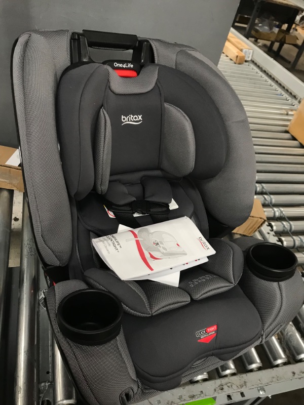 Photo 2 of Britax One4Life ClickTight All-in-One Car Seat – 10 Years of Use – Infant, Convertible, Booster – 5 to 120 pounds - SafeWash Fabric, Drift 