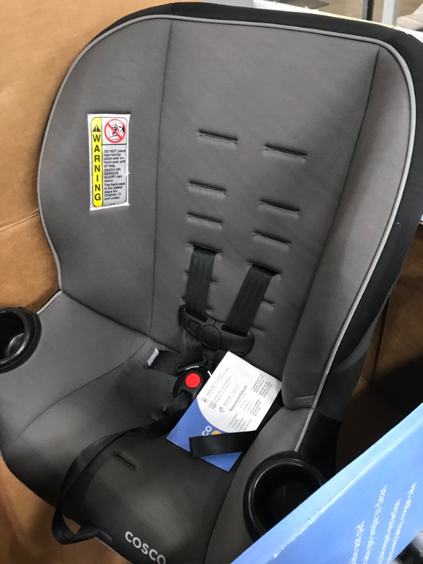 Photo 2 of Cosco Onlook 2-in-1 Convertible Car Seat, Rear-Facing 5-40 pounds and Forward-Facing 22-40 pounds and up to 43 inches, Black Arrows