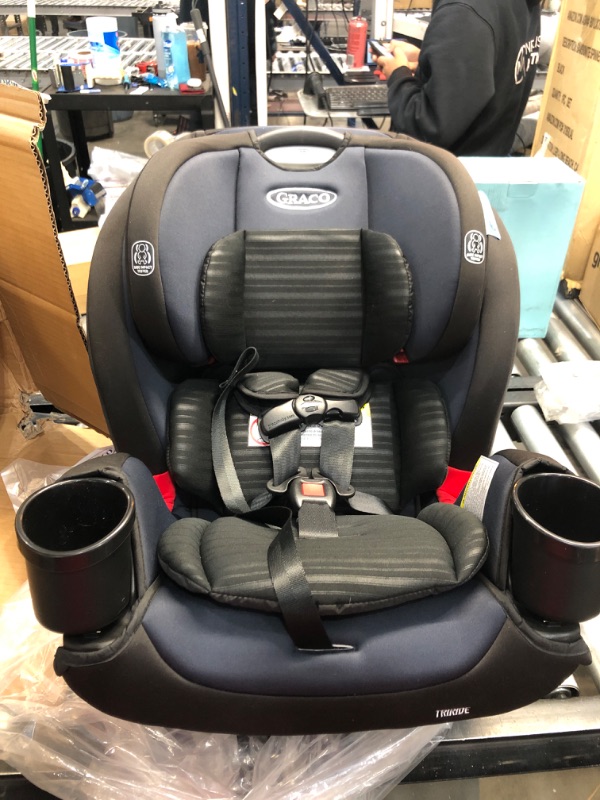 Photo 2 of Graco TriRide 3 in 1 Car Seat | 3 Modes of Use from Rear Facing to Highback Booster Car Seat, Clybourne