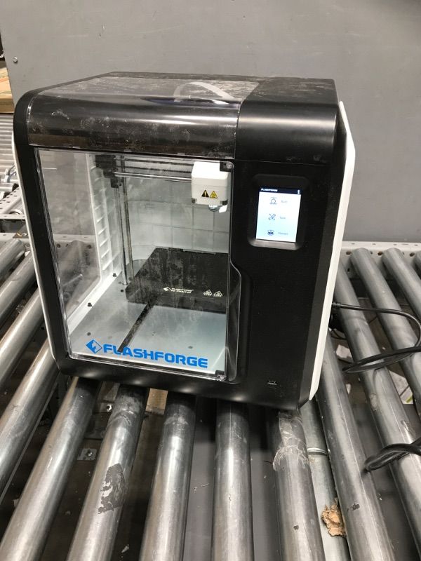 Photo 2 of FLASHFORGE 3D PRINTER ADVENTURER 3 PRO, AUTO LEVELING GLASS HOT BED, BUILT-IN HD CAMERA, 8GB INTERNAL STORAGE, TOUCHSCREEN, FILAMENT DETECTION, WI-FI CLOUD PRINTING, FULLY ASSEMBLED 150X150X150 MM
