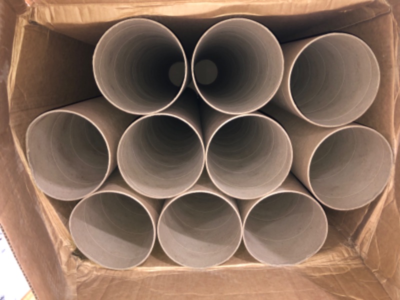 Photo 2 of 10 Pack--6" Round Cardboard Tubes by 5' length