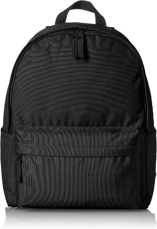 Photo 1 of Amazon Basics Classic School Backpack - Black
