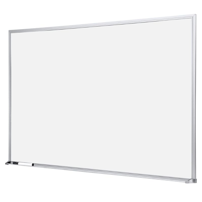 Photo 1 of Amazon Basics Dry Erase White Board, 24 x 36-Inch Whiteboard - Silver Aluminum frame