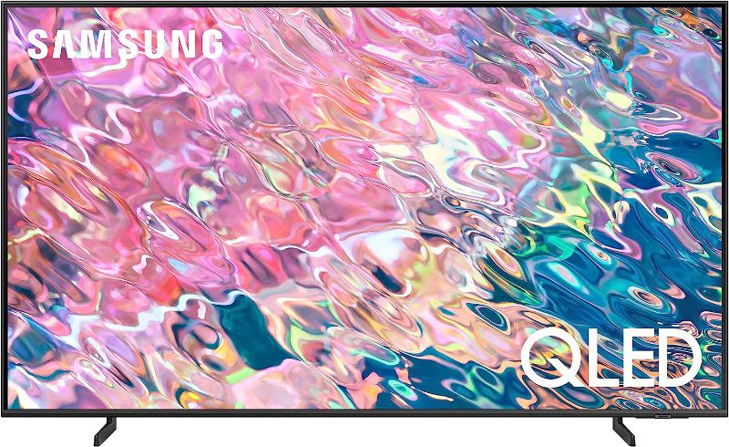 Photo 1 of SAMSUNG 43-Inch Class QLED 4K Q60B Series Dual LED Quantum HDR Smart TV with Alexa Built-in (QN43Q60BAFXZA, 2022 Model)
