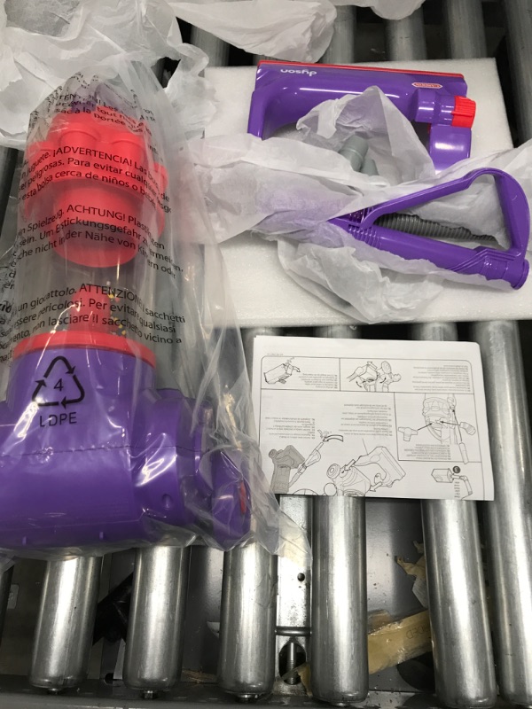 Photo 3 of Casdon Dyson DC14 | Toy Replica Of The Dyson DC14 Vacuum Cleaner For Children Aged 3+ | Features Spinning Beans And Realistic Sounds