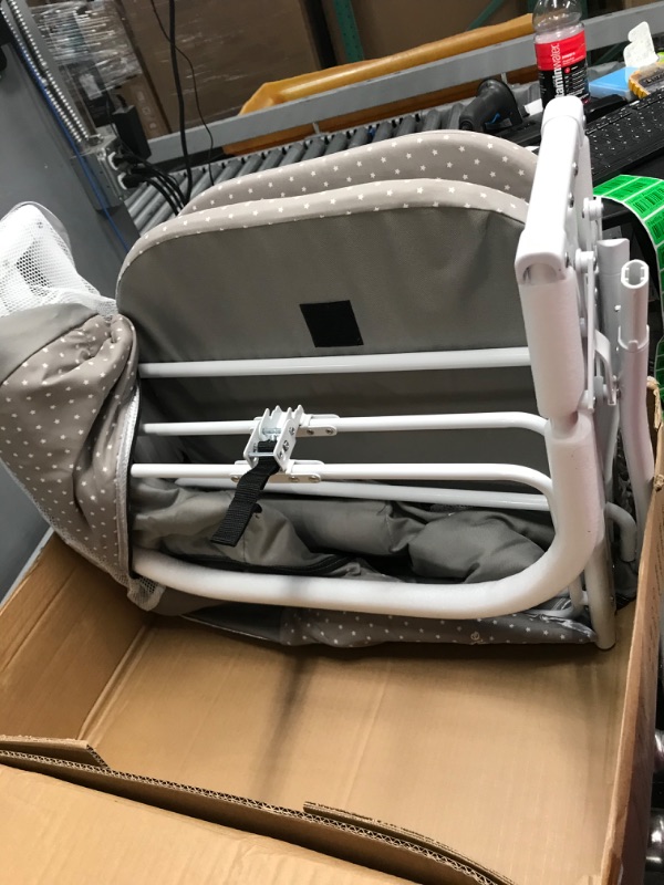 Photo 2 of Dream On Me Traveler Portable Bassinet In Grey