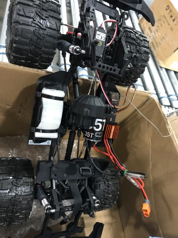 Photo 3 of Axial RC Truck 1/10 SCX10 III Base Camp 4WD Rock Crawler Brushed RTR (Batteries and Charger Not Included), Blue, AXI03027T1